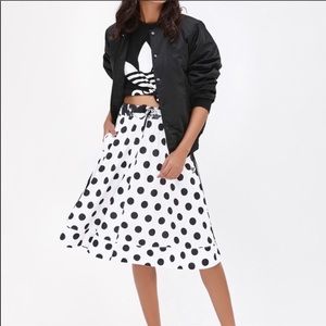 Adidas Polka Dot Midi Skirt